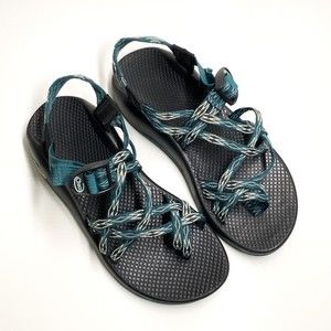 Women's Chaco ZX2 Classic Athletic Angular Teal Sandals